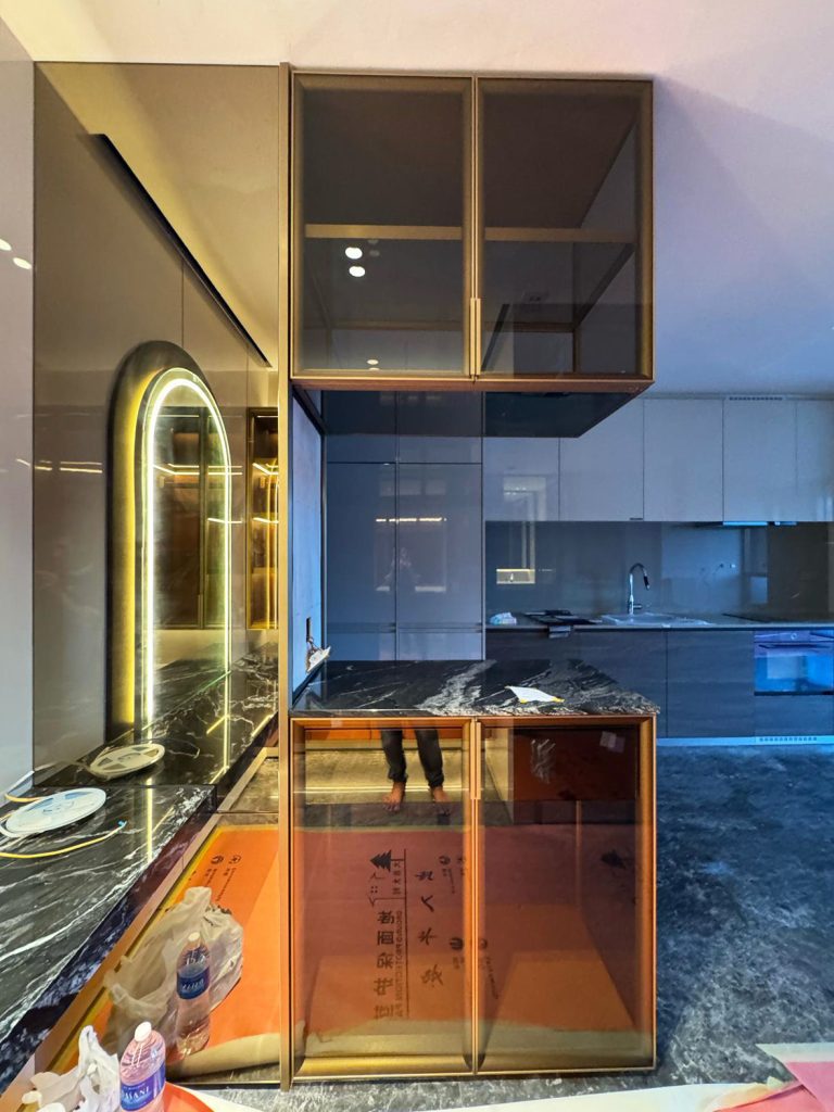 Custom Aluminium Kitchen Cabinet Design Process