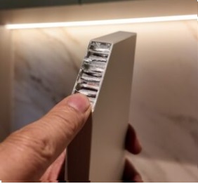 honeycomb aluminium panel