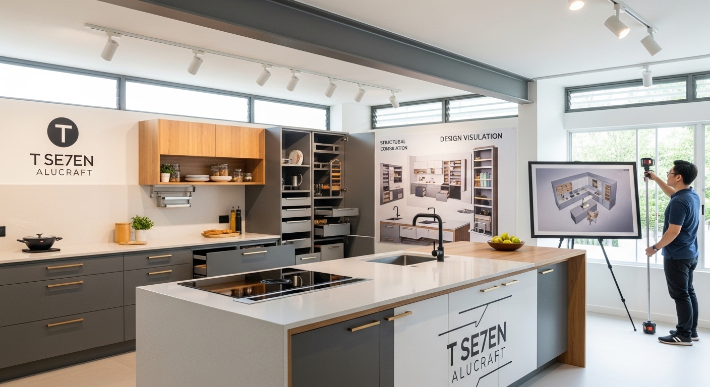 open kitchen design services t se7en alucraft