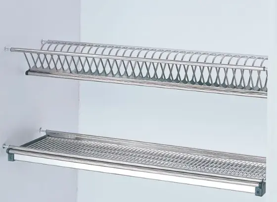 standard kitchen cabinet dishrack