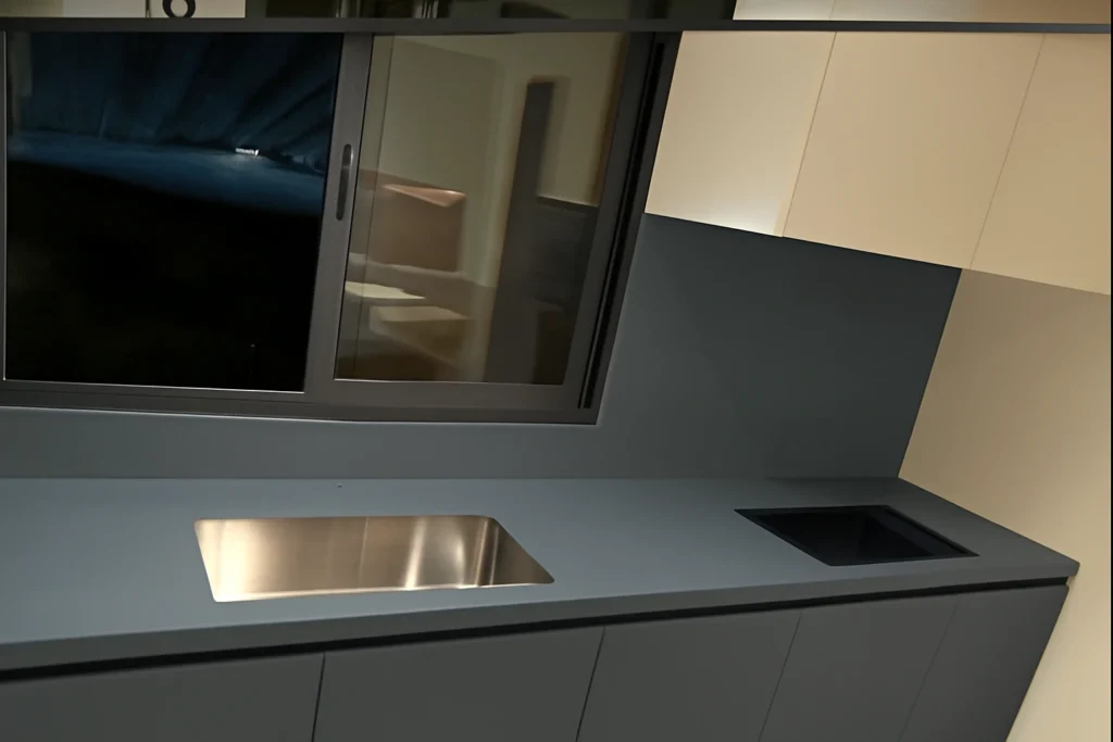 gray kitchen cabinet singapore