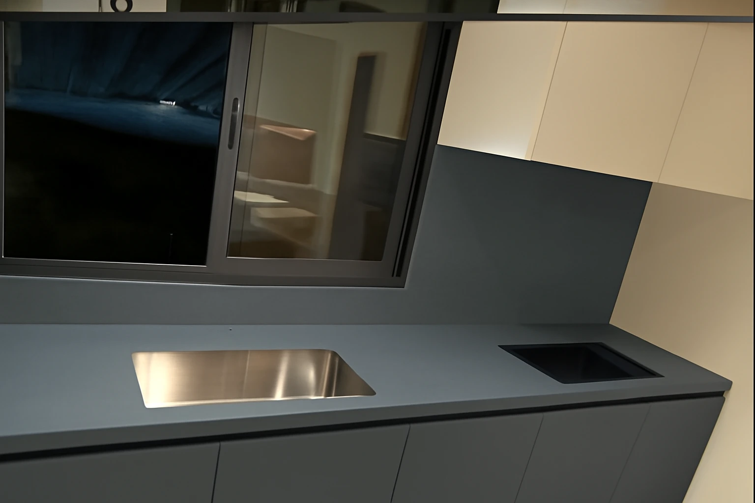 gray kitchen cabinet singapore