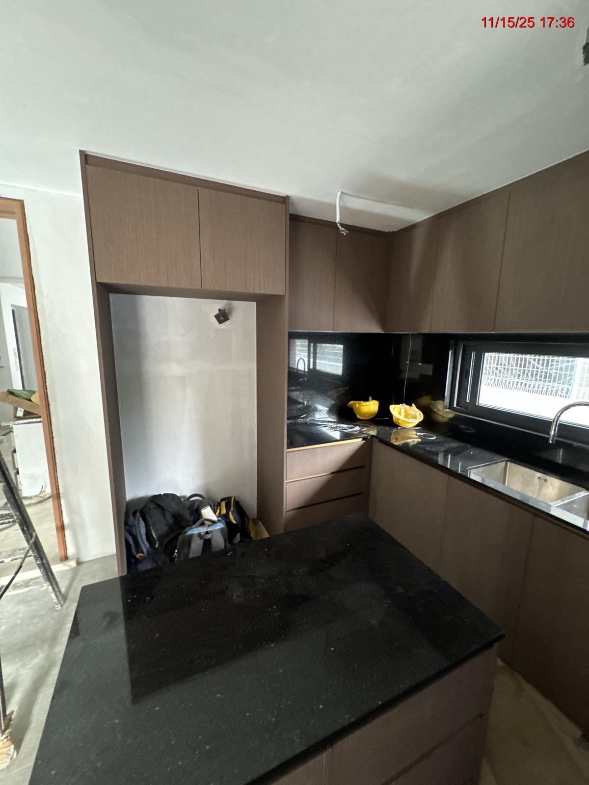 sengkang-dark-brown-kitchen-cabinet-singapore