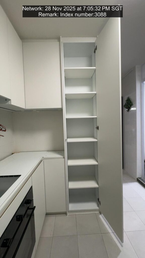 sengkang-white-kitchen-cabinet-open-drawers-singapore