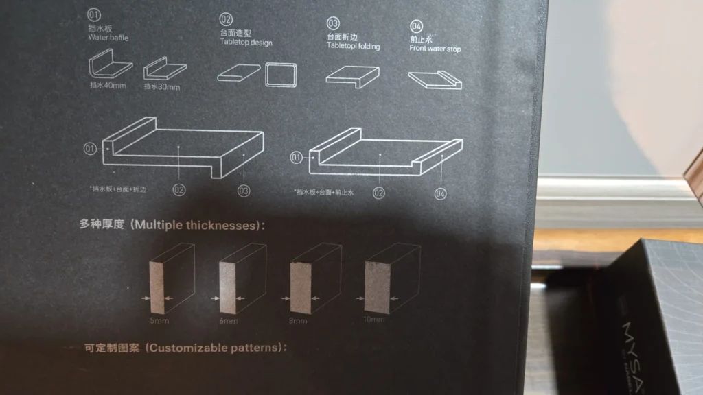 stainless steel countertop singapore