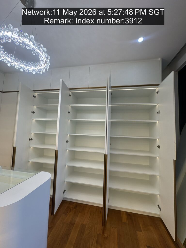 Luxury Walk-In Wardrobe singapore woodlands