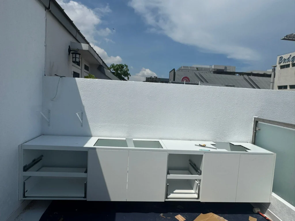 move aluminium kitchen cabinets singapore