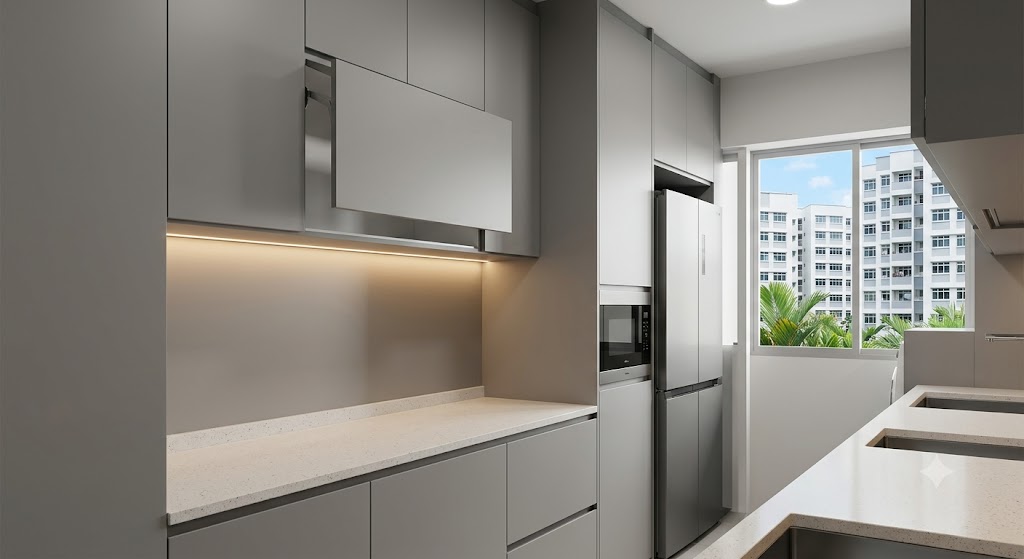 HDB Aluminium Kitchen Cabinet Singapore: BTO & Resale Guide