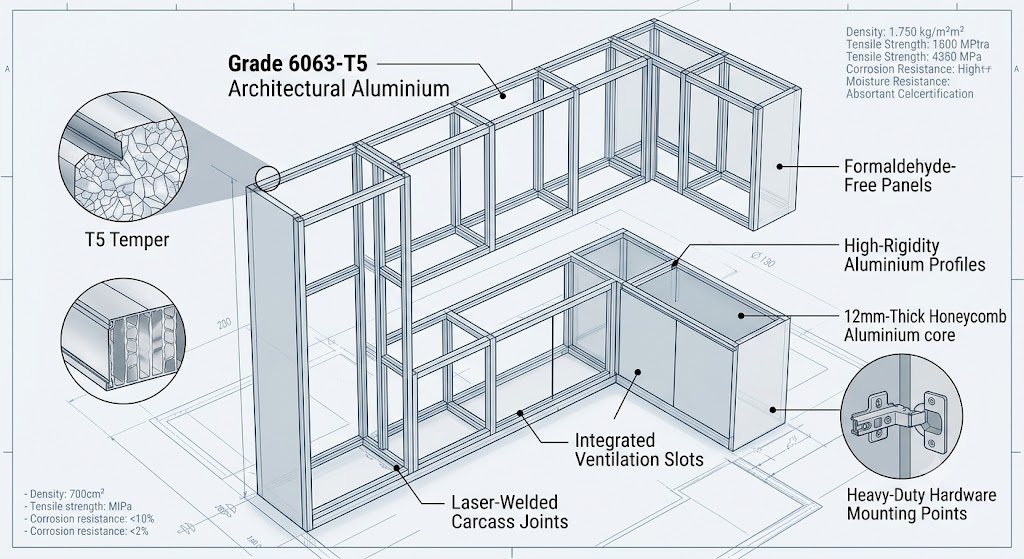 HDB Aluminium Kitchen Cabinet Singapore: BTO & Resale Guide