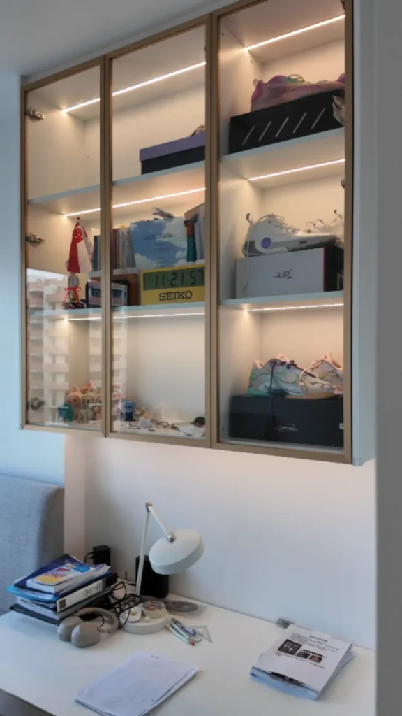 display cabinet singapore