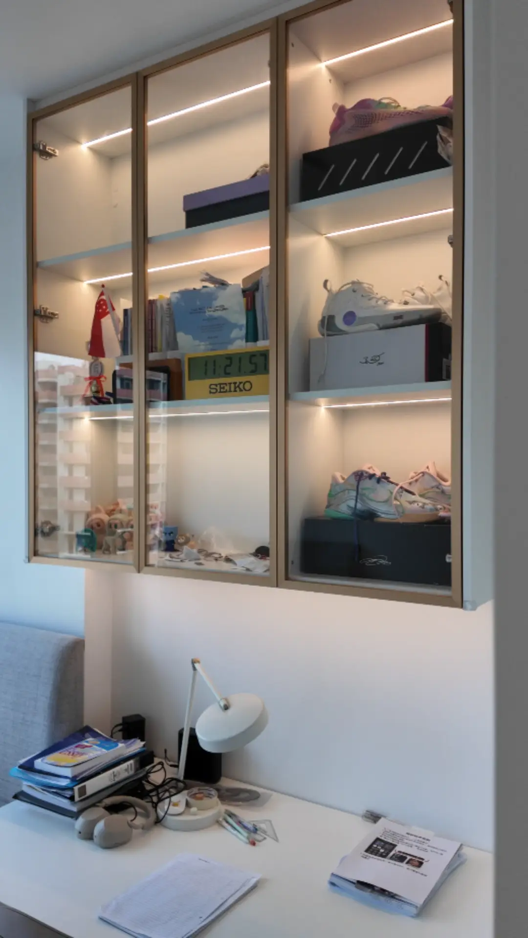 display cabinet singapore